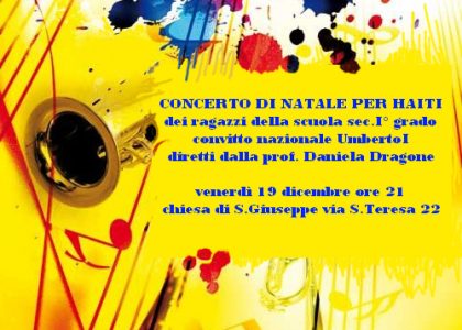 Concerto dei ragazzi del Convitto Umberto I