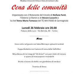 Cena delle comunità