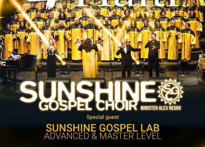 Sunshine Gospel Choir – Concerto 20 e 21 dicembre 2018